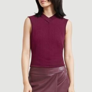 MODERN CITIZEN Priya Sweater Tank Size Extra Large NEW V-Neck Crop MC22T15 NWOT